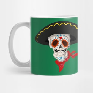 Sugar Skull Sombero Mug